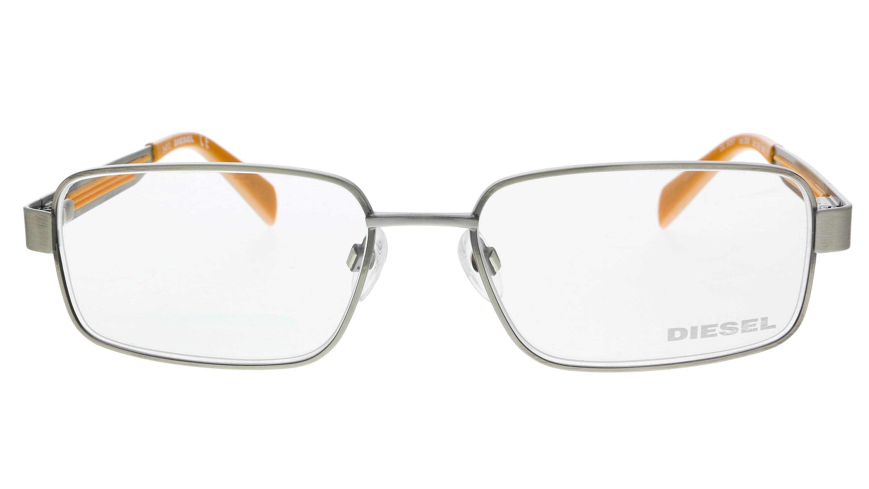 Diesel Orange Rectangle DL5051 008 Eyeglasses