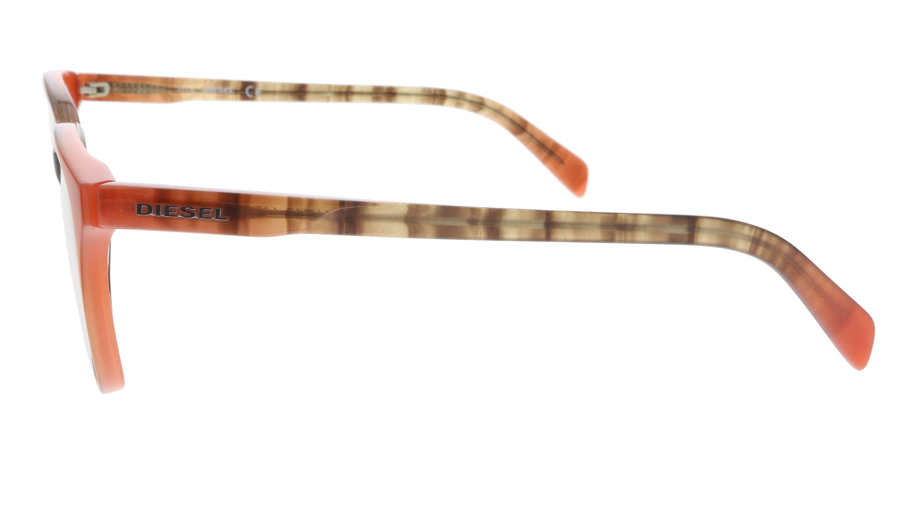 Diesel Red Rectangle DL5055 074 Eyeglasses