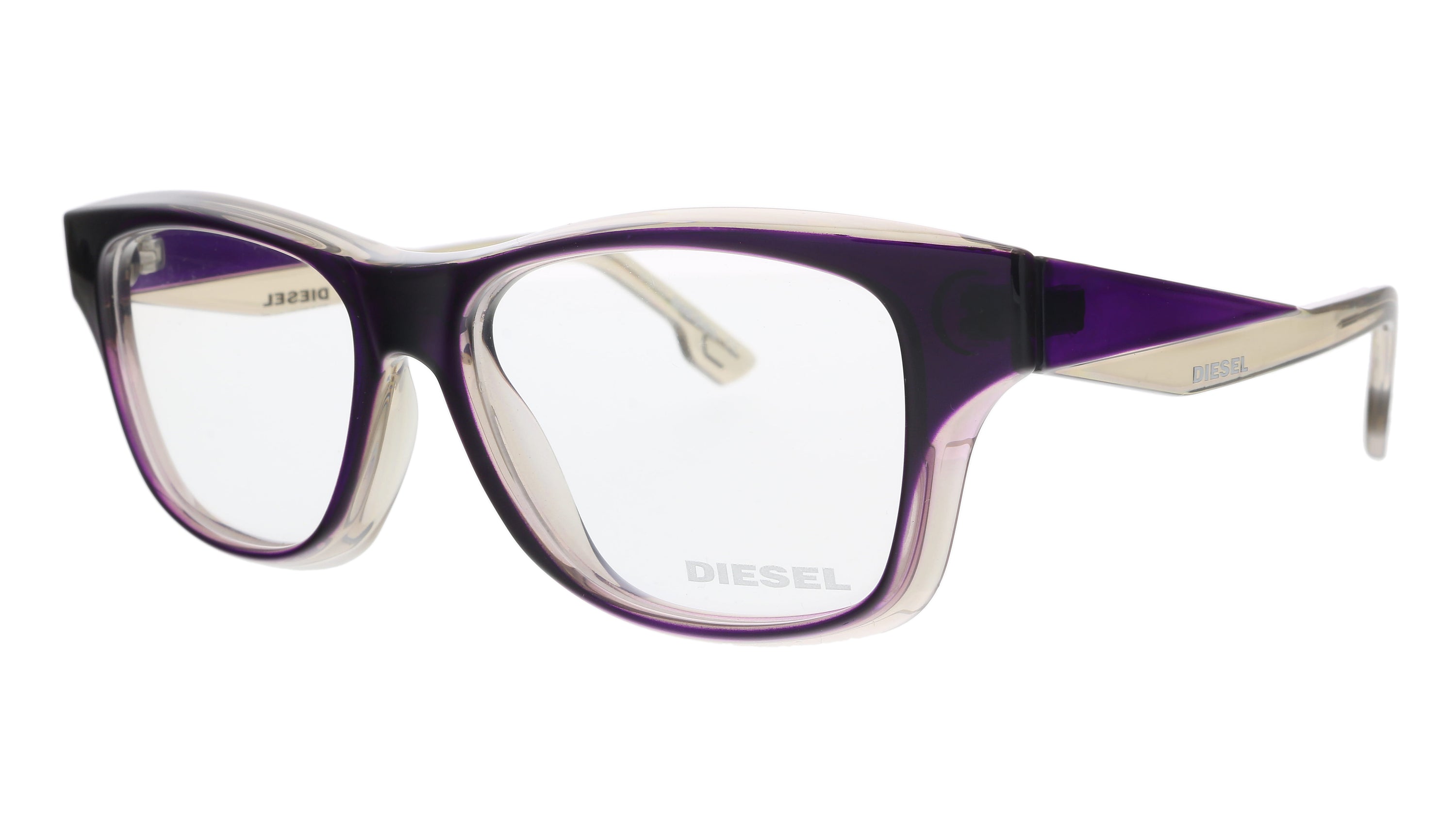 Diesel Purple Rectangle DL5065 083 Eyeglasses