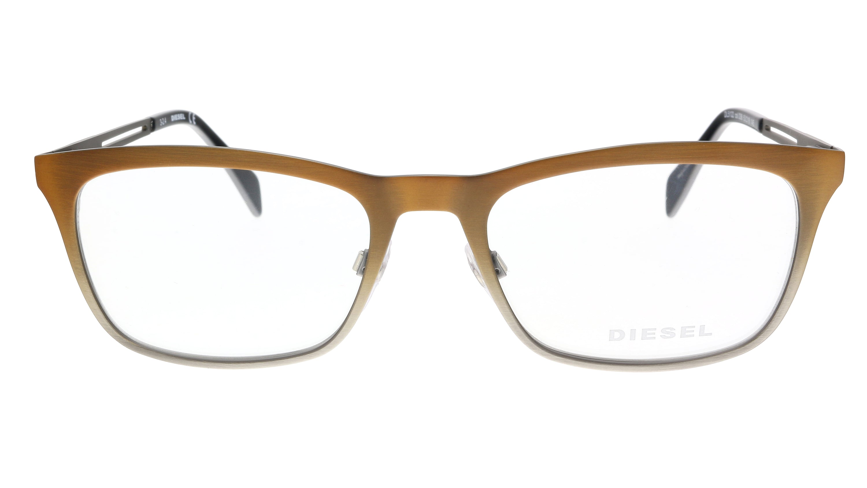 Diesel Brown Rectangle DL5122 038 Eyeglasses