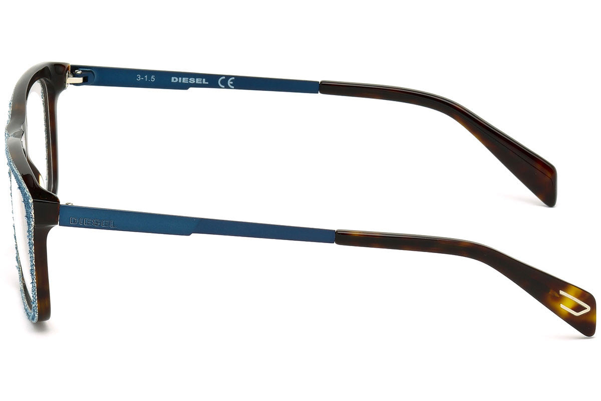 Diesel Blue Rectangle DL5153 056 Eyeglasses