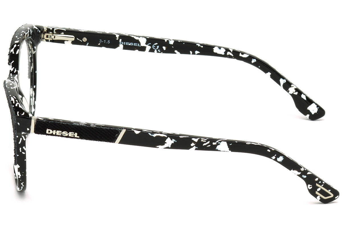 Diesel Black Rectangle DL5155 056 Eyeglasses