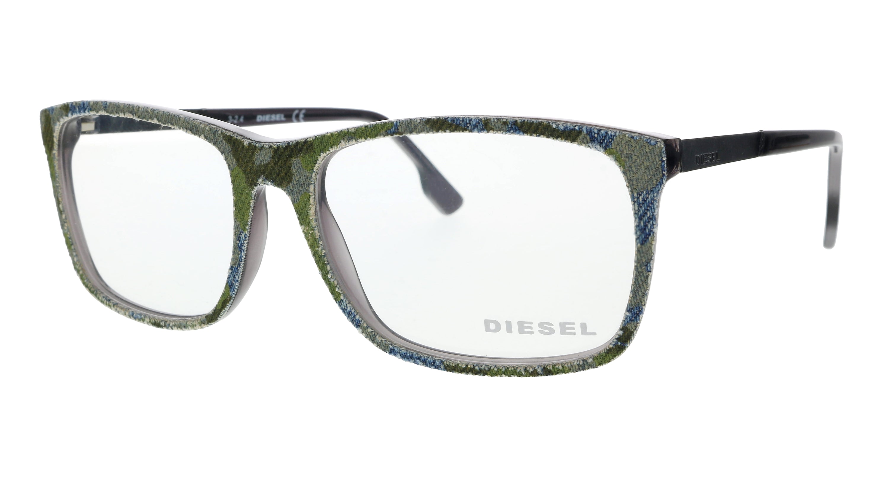 Diesel Grey Rectangle DL5166 003 Eyeglasses