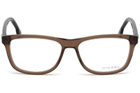Diesel Brown/Denim Rectangle DL5172 048 Eyeglasses