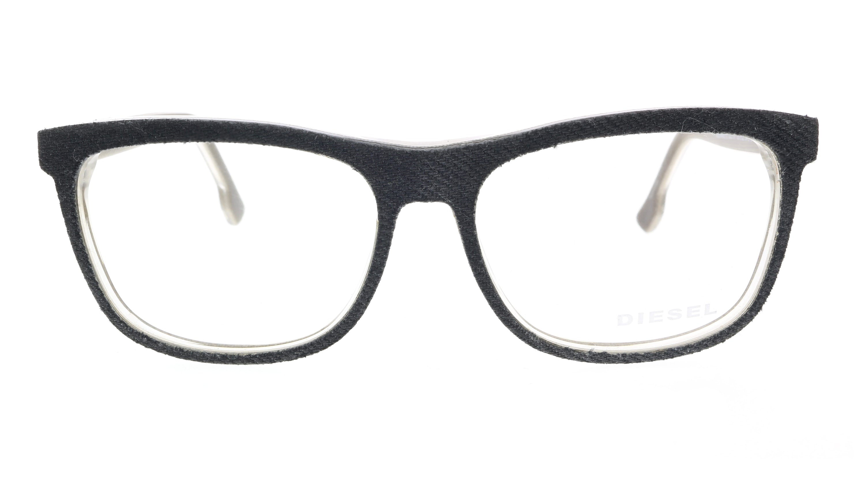 Diesel Black Rectangle DL5191 002 Eyeglasses