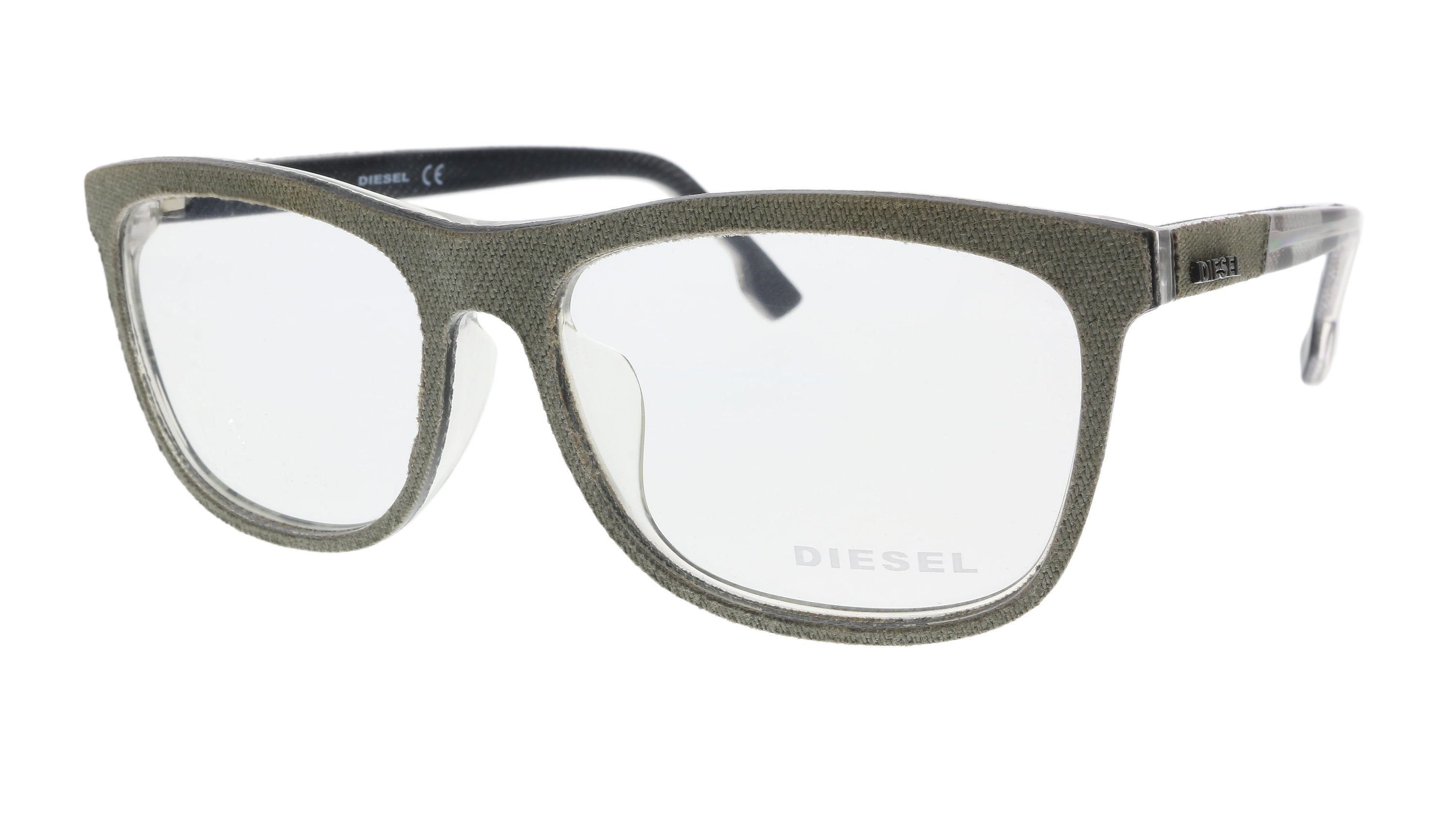 Diesel Grey Rectangle DL5191-F 098 Eyeglasses