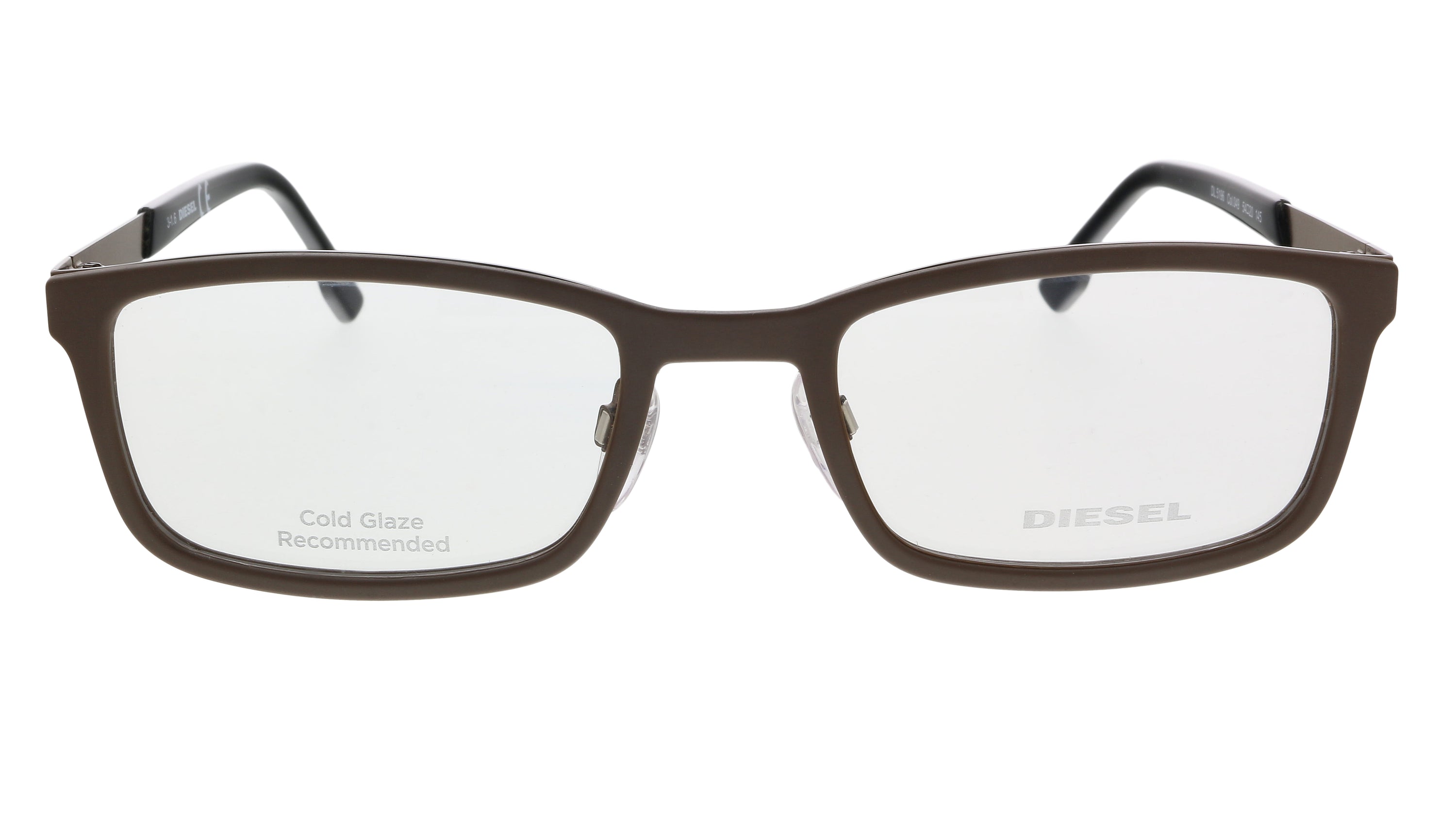Diesel Brown Rectangle DL5196 049 Eyeglasses