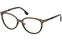 Diesel Brown Round DL5217 038 Eyeglasses