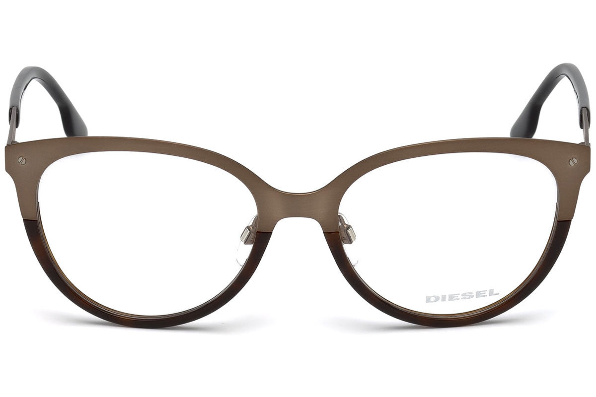 Diesel Brown Round DL5217 038 Eyeglasses