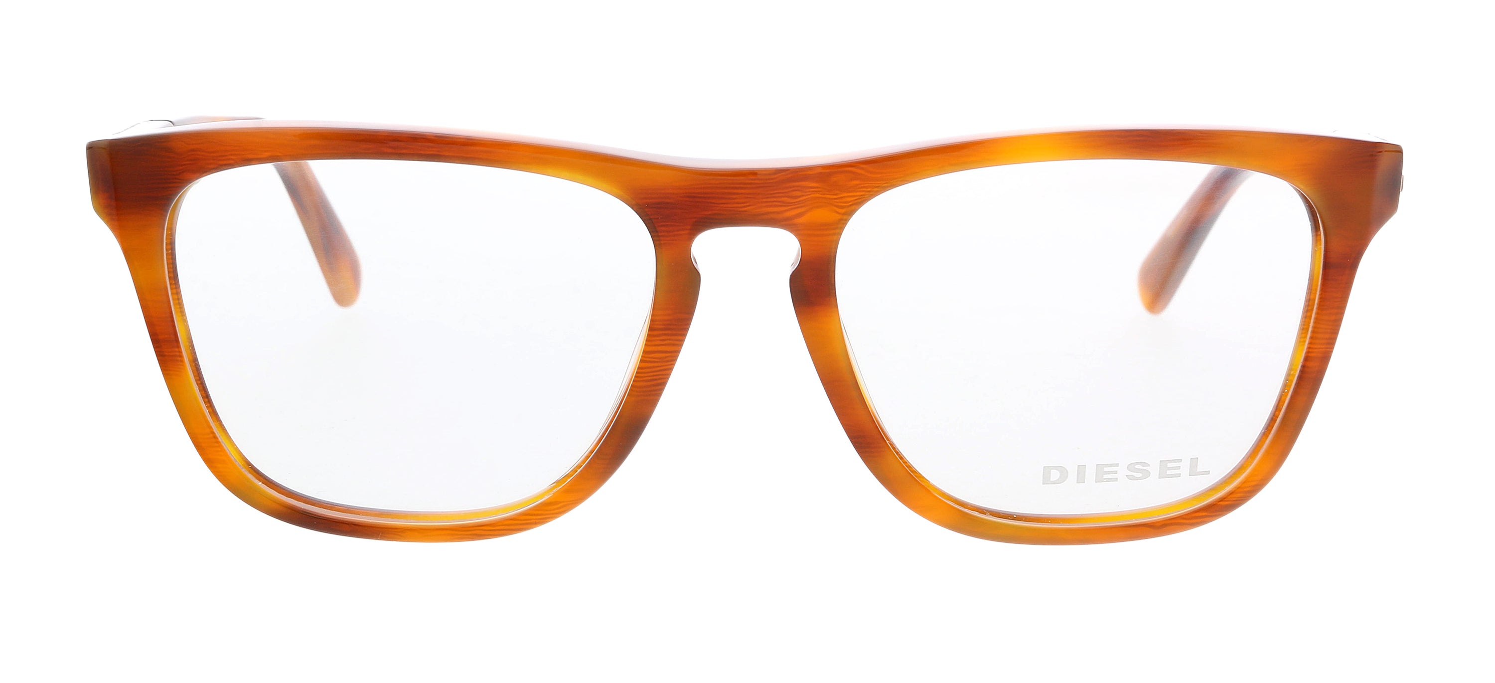 Diesel Red Havana Square DL5249 Eyeglasses