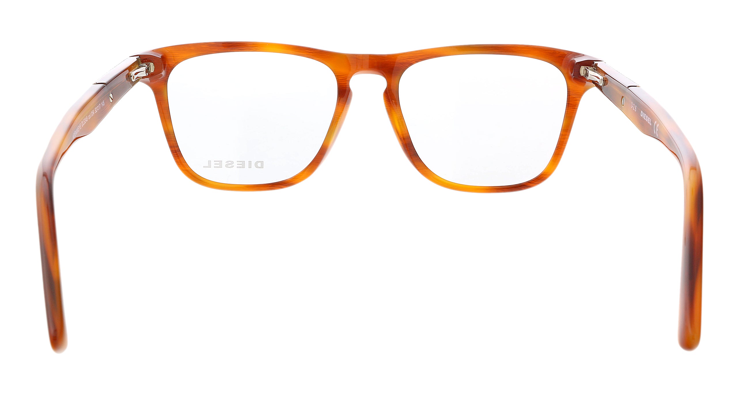 Diesel Red Havana Square DL5249 Eyeglasses
