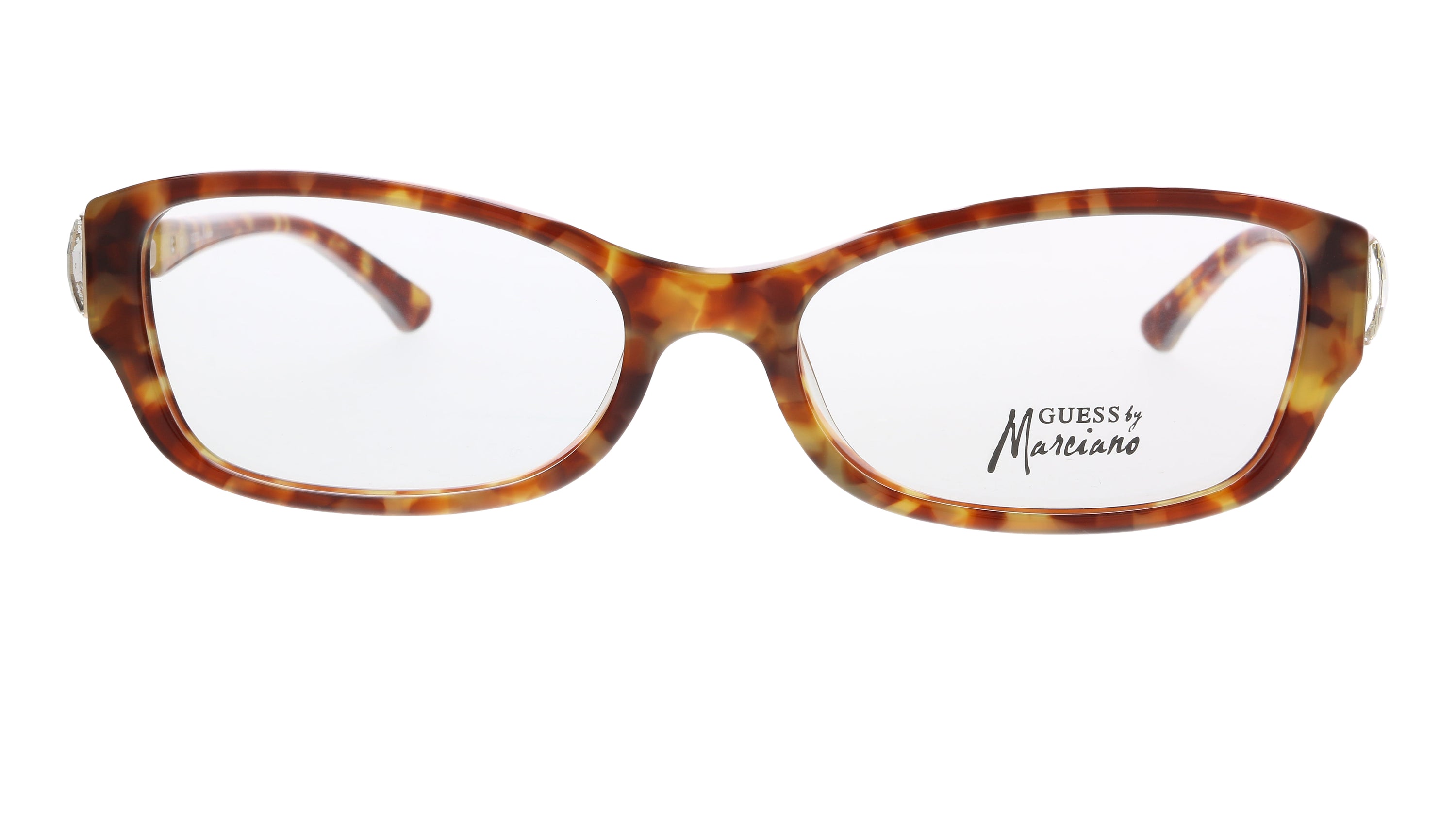 Guess by Marciano Havana Rectangle GM0168 K07 Eyeglasses