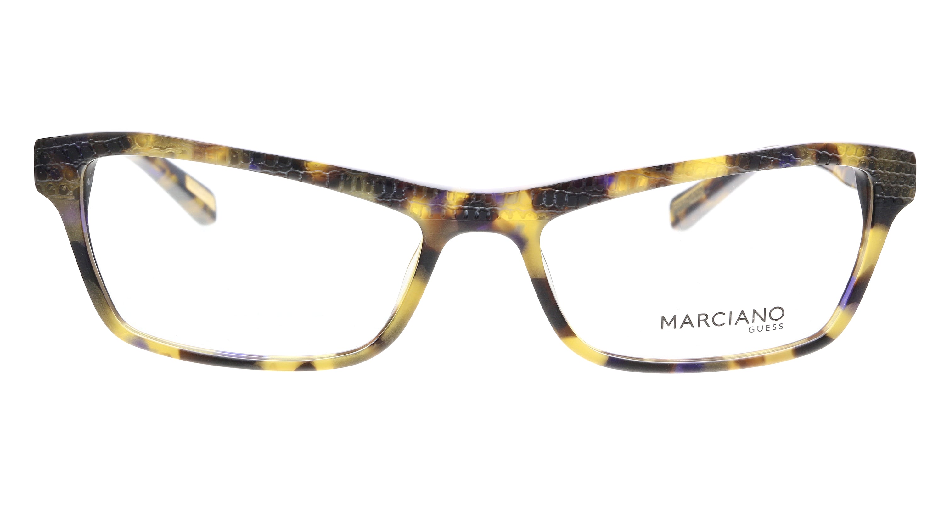 Guess by Marciano Havana Rectangle GM0235 I64 Eyeglasses