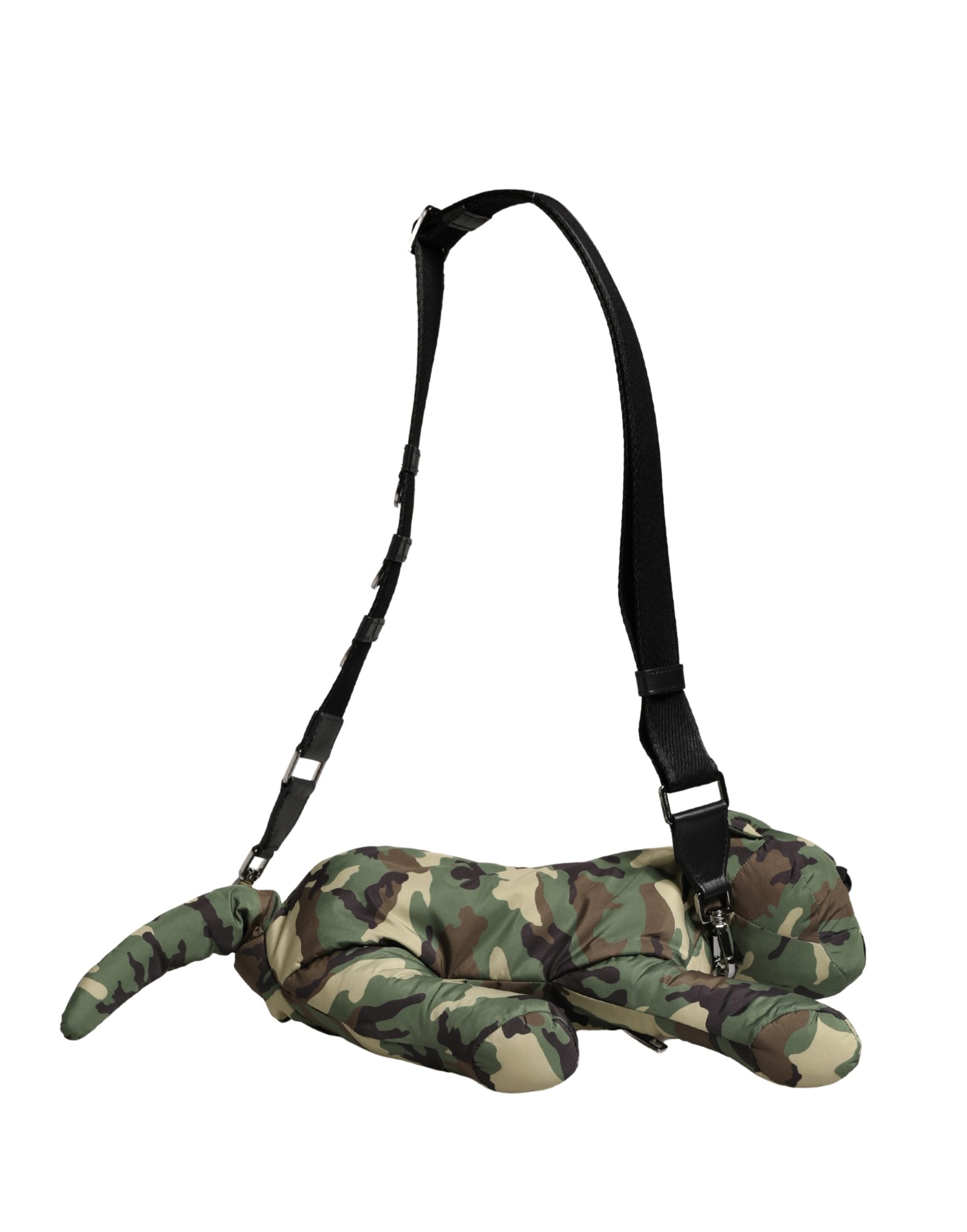 Dolce & Gabbana Dolce & Gabbana Multicolor Camouflage Animal Silhouette Waist Borse Women's Bag