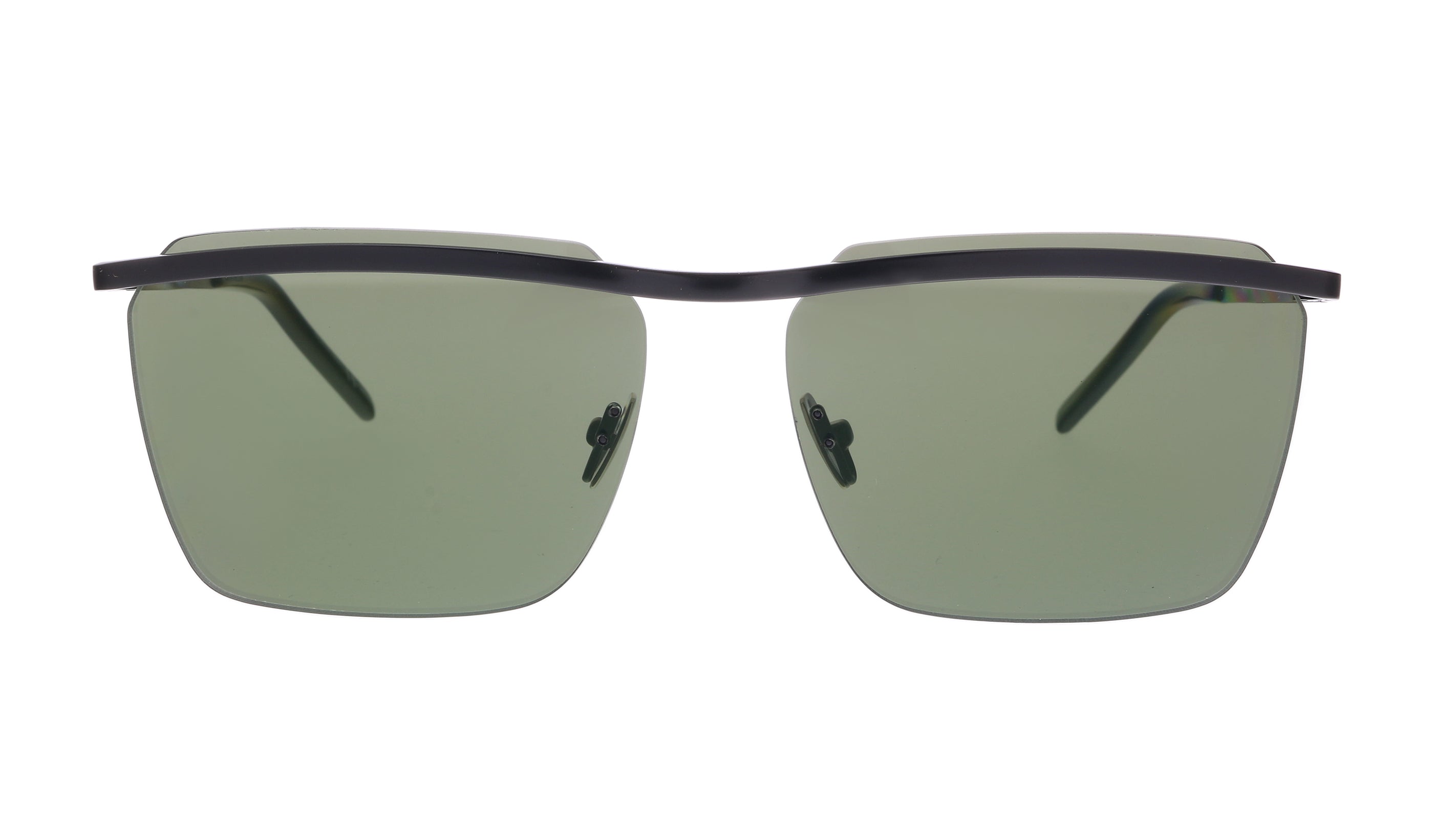 Saint Laurent Black Rectangle SL 243-006 Sunglasses