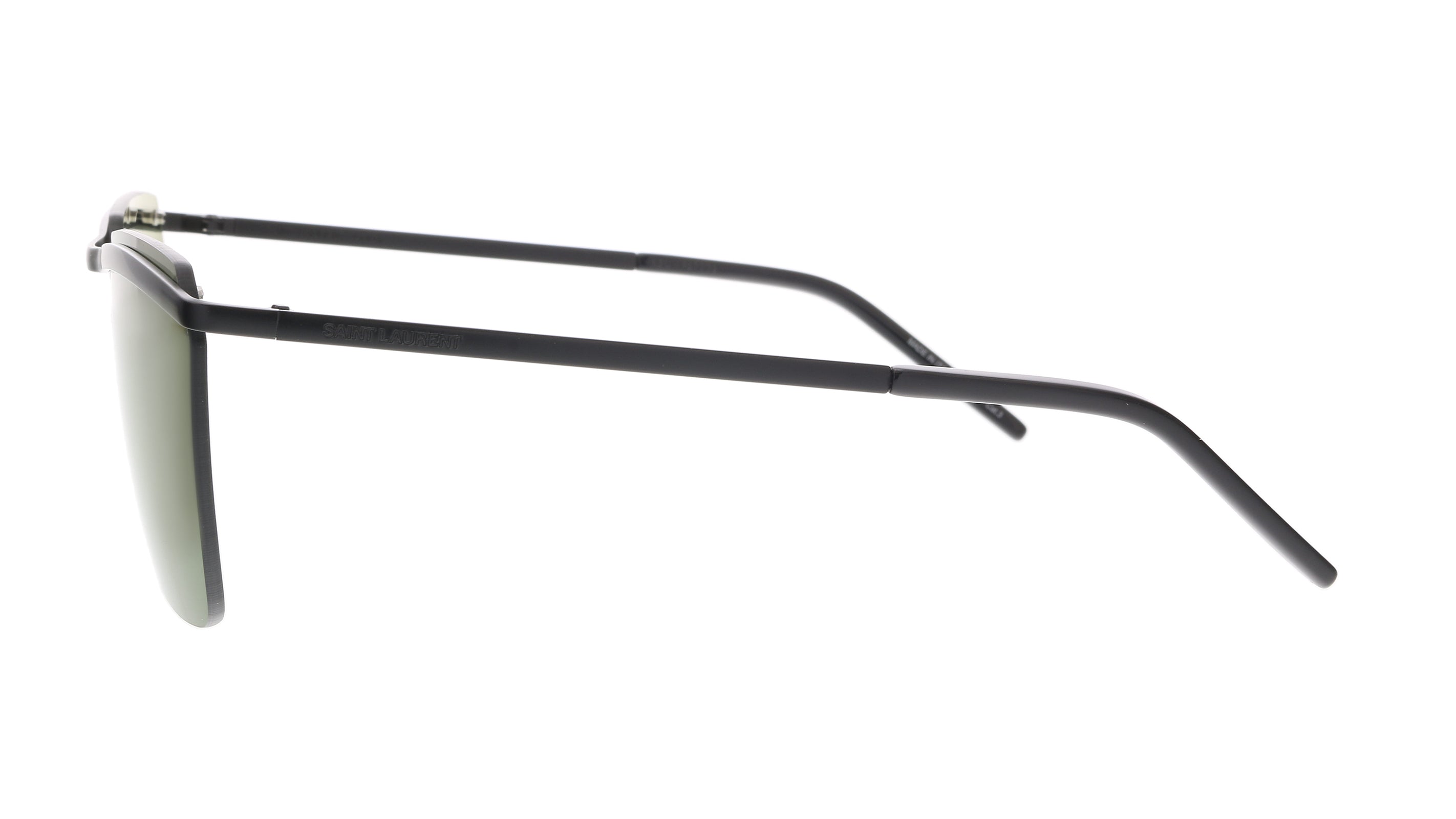 Saint Laurent Black Rectangle SL 243-006 Sunglasses