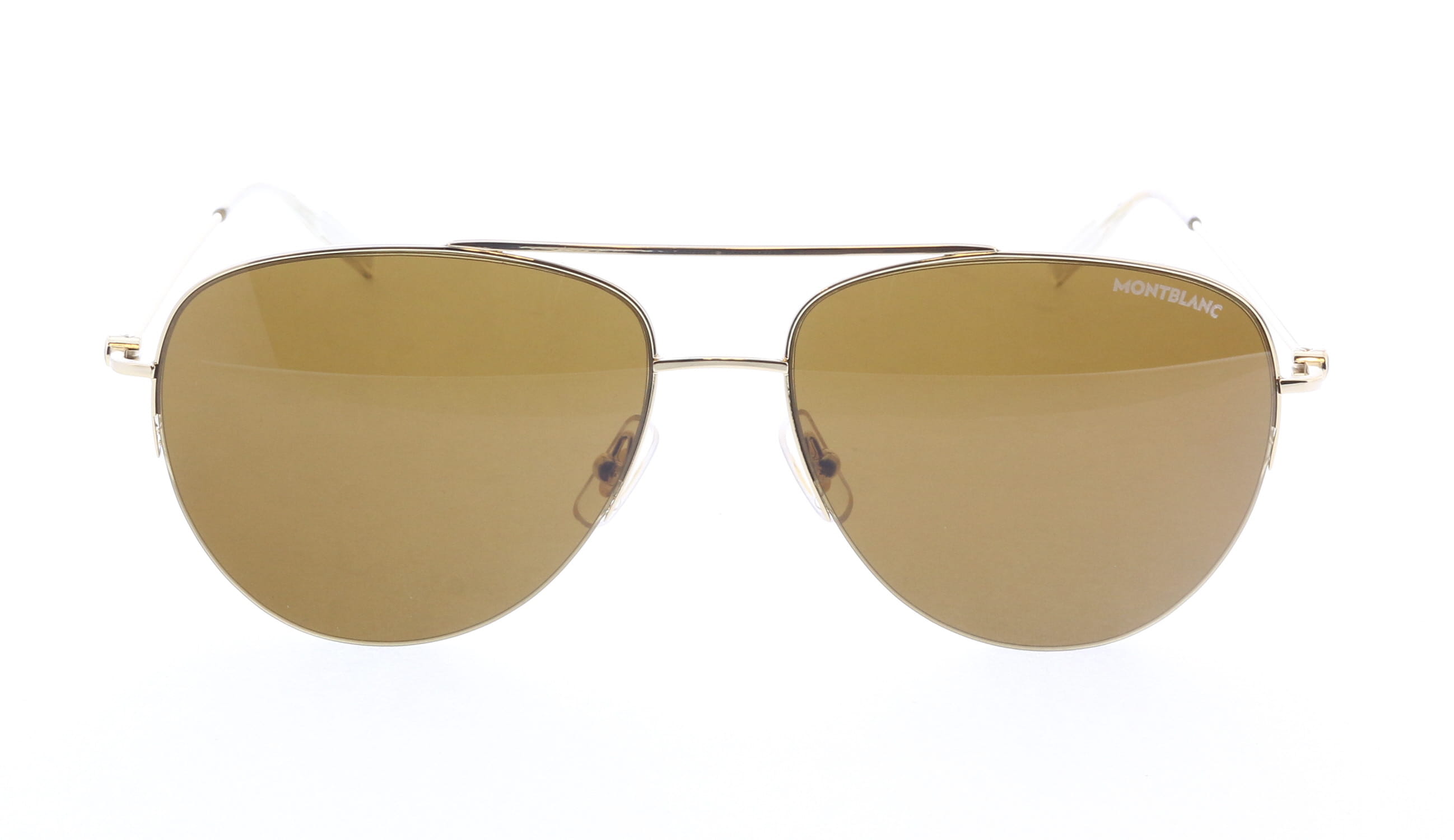 Montblanc Black Aviator MB0074S-003 Sunglasses