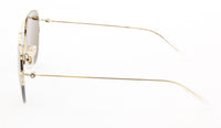 Montblanc Black Aviator MB0074S-003 Sunglasses