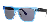 McQ Blue Rectangle MQ0008S-003 Sunglasses