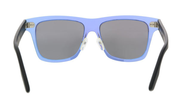McQ Blue Rectangle MQ0008S-003 Sunglasses