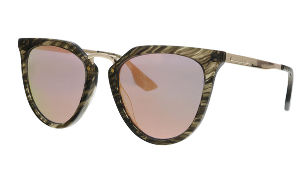 McQ Brown Cateye MQ0086S-003 Sunglasses
