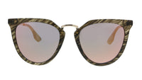 McQ Brown Cateye MQ0086S-003 Sunglasses