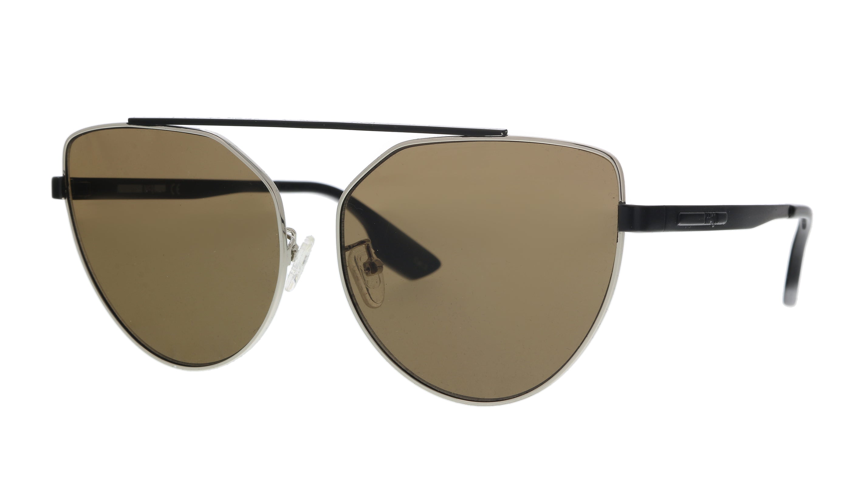 McQ Silver Cateye MQ0075S-001 Sunglasses