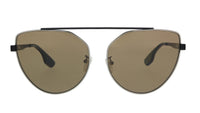 McQ Silver Cateye MQ0075S-001 Sunglasses