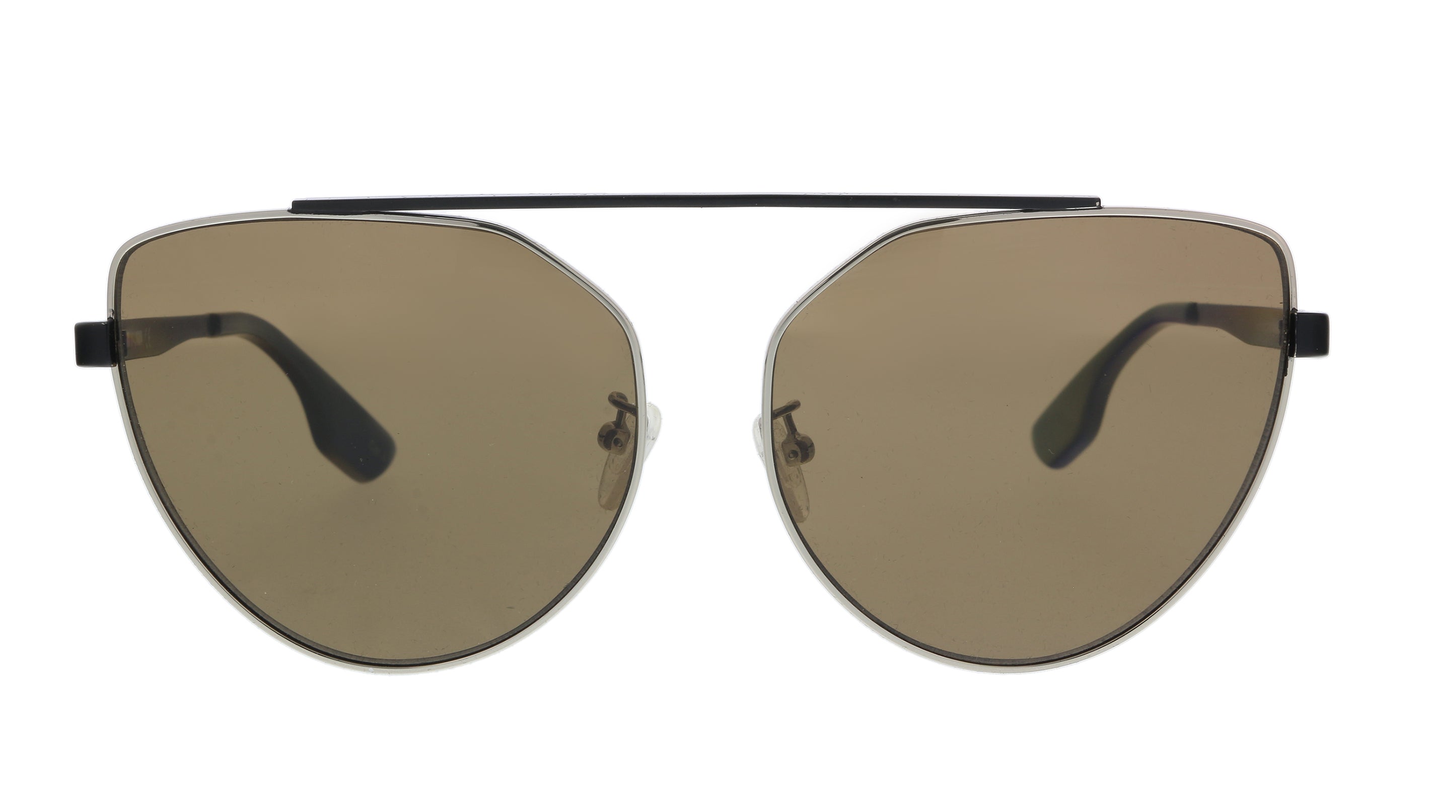 McQ Silver Cateye MQ0075S-001 Sunglasses