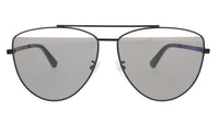 McQ Black Aviator MQ0157S-001 Sunglasses