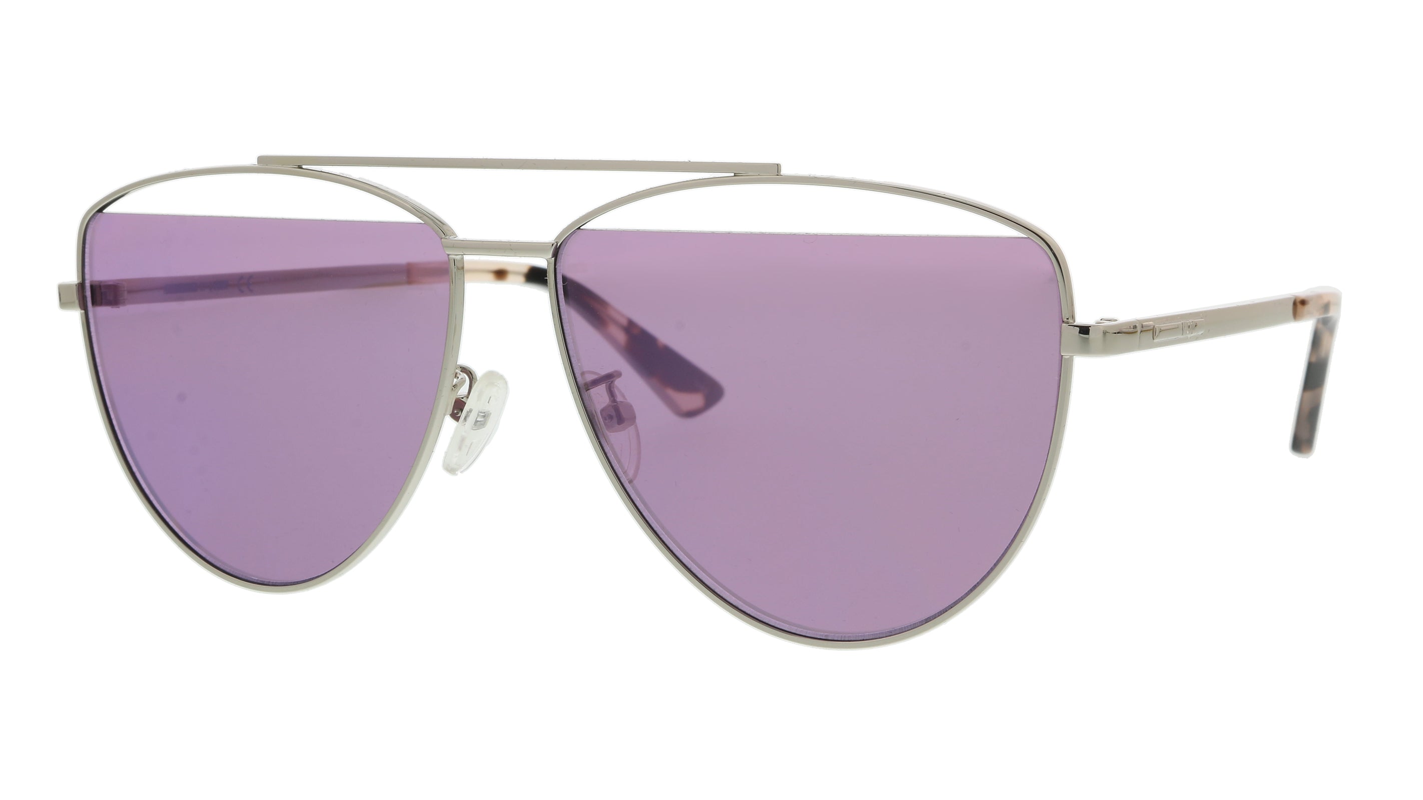 McQ Silver Aviator MQ0157S-004 Sunglasses