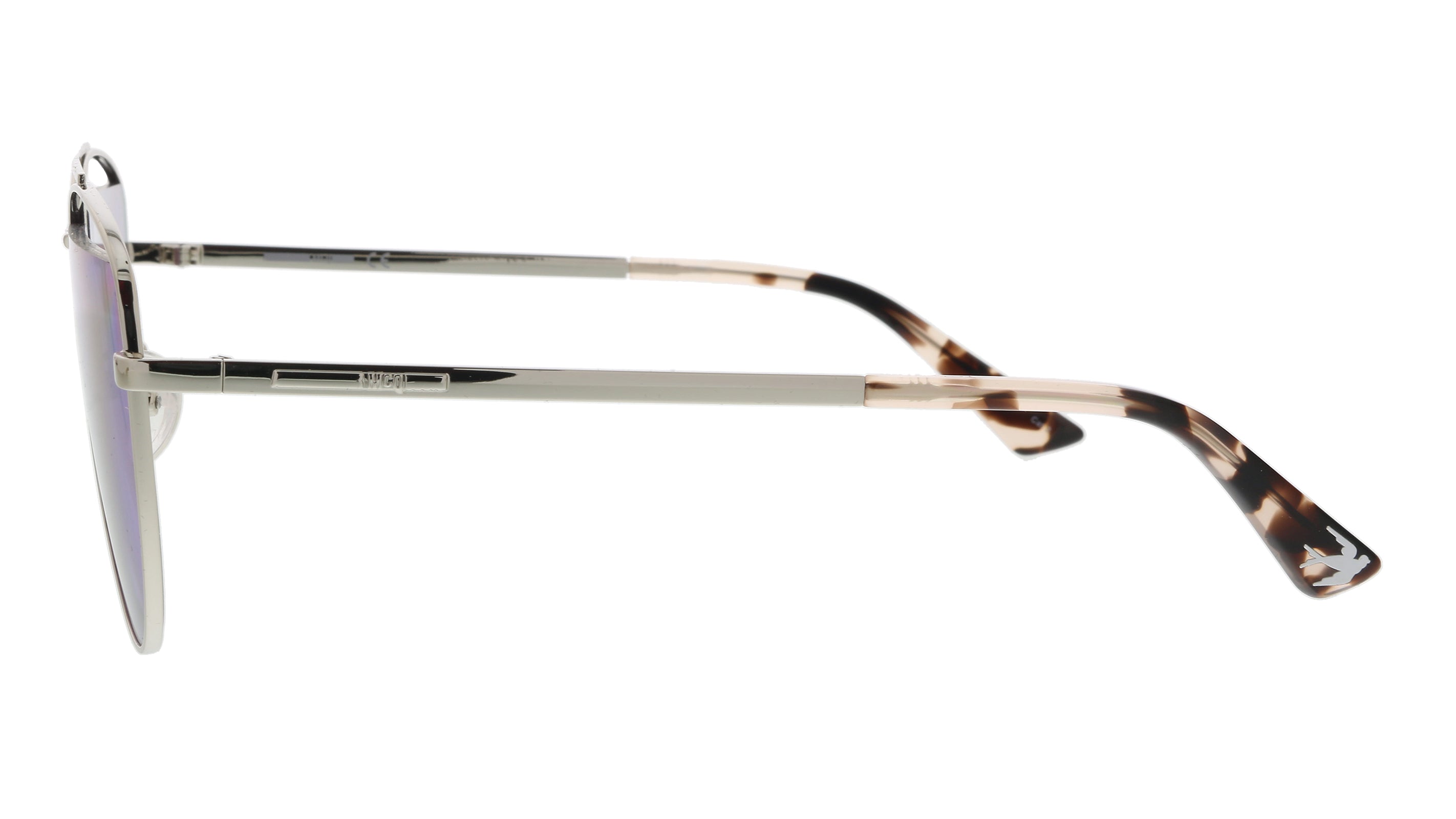 McQ Silver Aviator MQ0157S-004 Sunglasses