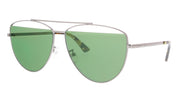 McQ Silver Aviator MQ0157S-005 Sunglasses