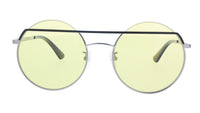 McQ Silver Round MQ0164S-003 Sunglasses