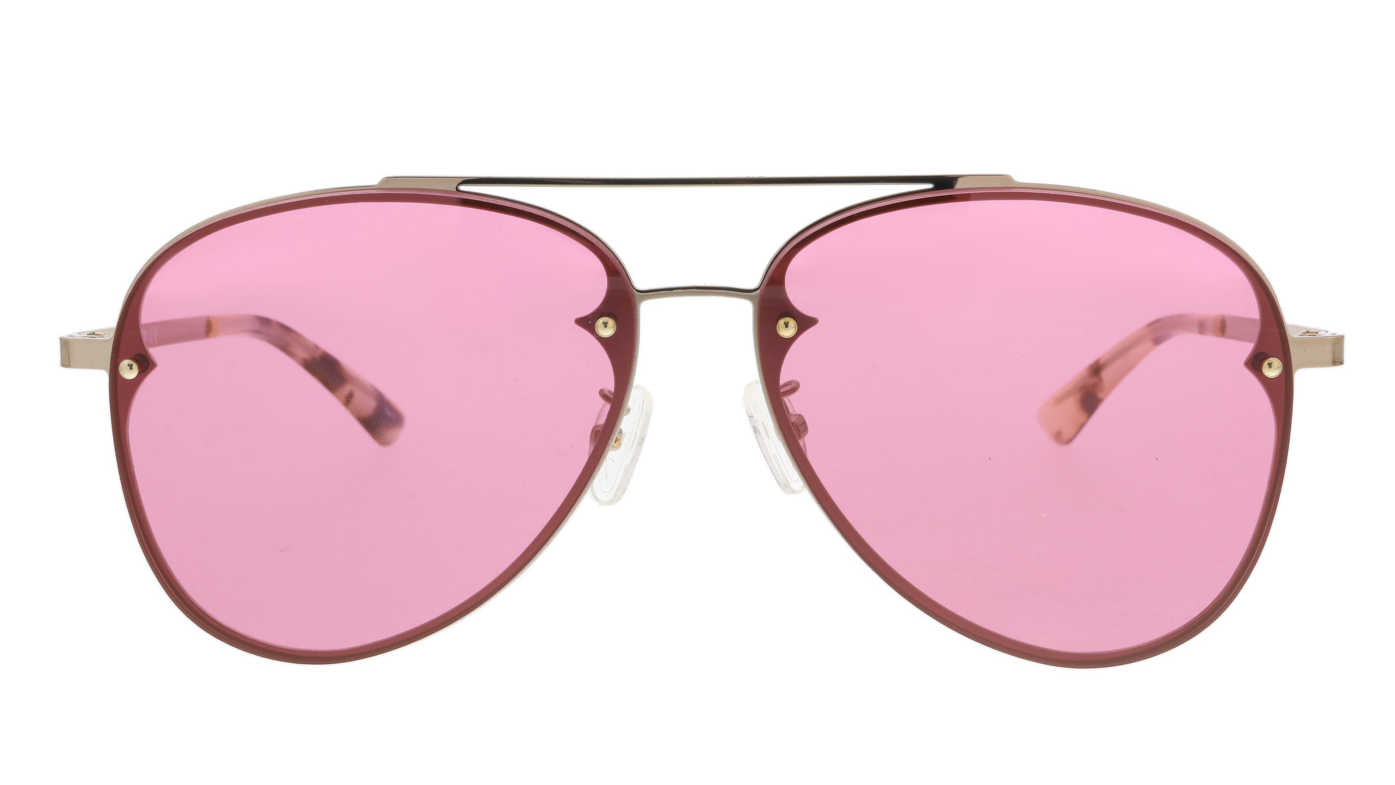 McQ Gold Aviator MQ0136S-012 Sunglasses