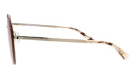 McQ Gold Aviator MQ0136S-012 Sunglasses