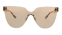 McQ Havana Rectangle MQ0130S-002 Sunglasses