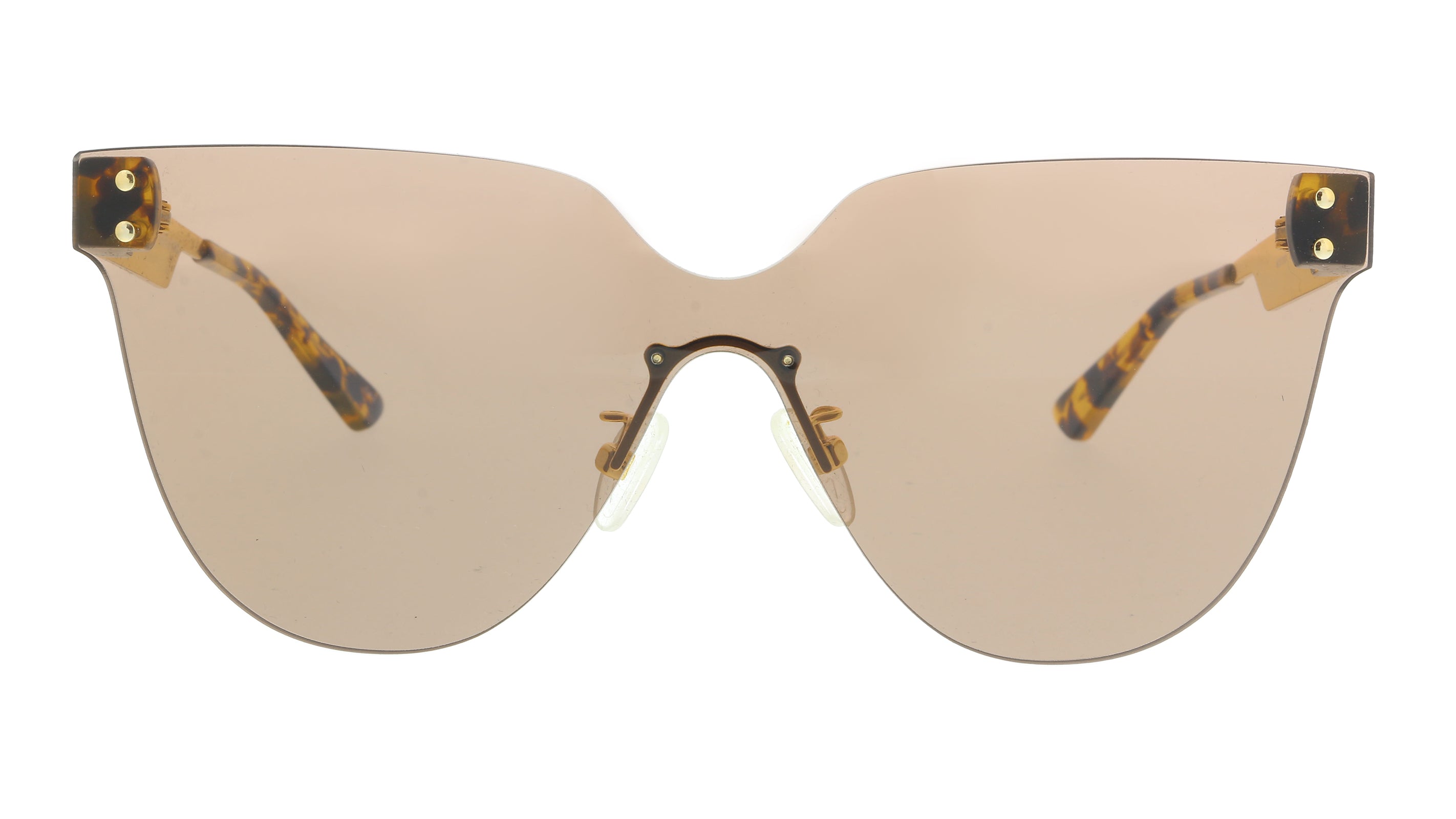 McQ Havana Rectangle MQ0130S-002 Sunglasses