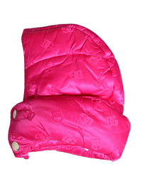 Dolce & Gabbana Men Pink Logo Print Whole Head Wrap Capello Men's Hat