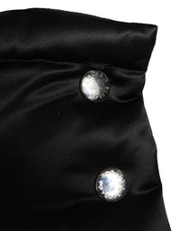 Dolce & Gabbana Black Polyester Whole Head Wrap Capello Men's Hat