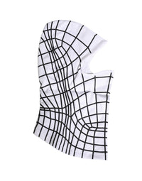 Dolce & Gabbana Men White Stripes Nylon Ski Mask Balaclava Men's Hat