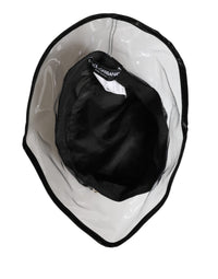 Dolce & Gabbana Black Nylon Plastic Fisherman Bucket Capello Men's Hat