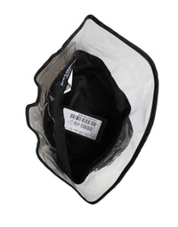Dolce & Gabbana Men Black Plastic Fisherman Bucket Capello Men's Hat