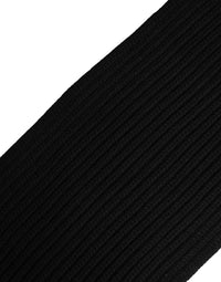 Dolce & Gabbana Black Cashmere Knitted Men Neck Warmer One Size Men's Scarf