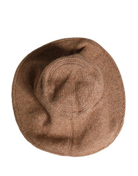 Dolce & Gabbana Brown Llama Wool Women Knitted Capello Women's Hat