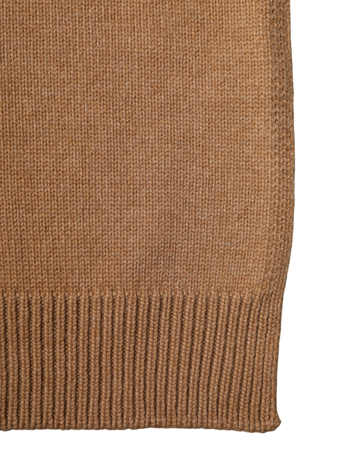 Dolce & Gabbana Brown Cashmere Knitted Men Neck Warmer One Size Men's Scarf (Authentic Pre-Loved)