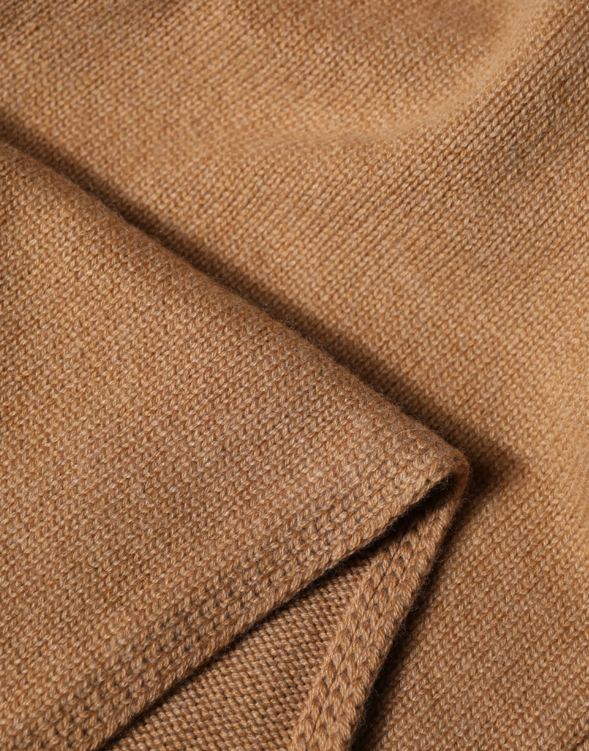 Dolce & Gabbana Brown Cashmere Knitted Men Neck Warmer One Size Men's Scarf (Authentic Pre-Loved)