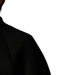 Dolce & Gabbana Men Black Nylon Full Zip Bomber Men's Jacket