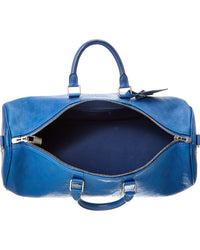 Louis Vuitton Louis Vuitton Blue Damier Infini Keepall Bandouliere 45 (Authentic Pre-Loved)
