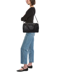 Persaman New York Greta Handwoven Leather Duffel Bag